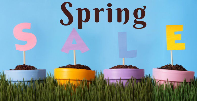 Crafters Spring Sale March 19 and 26