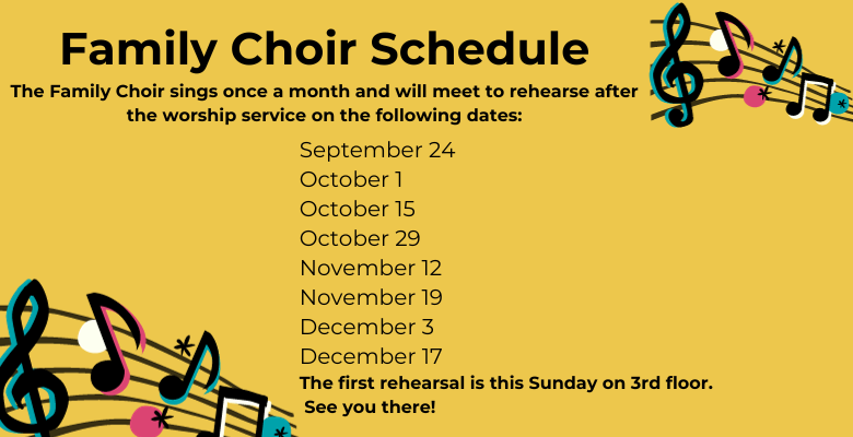 Join Family Choir!
