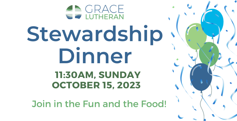 You are invited to the Stewardship Dinner!