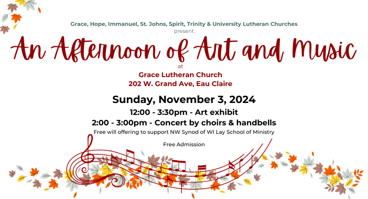 Celebrate Art and Music, Nov 3