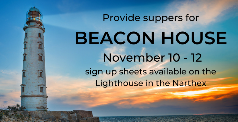 Serving Suppers at Beacon House in November