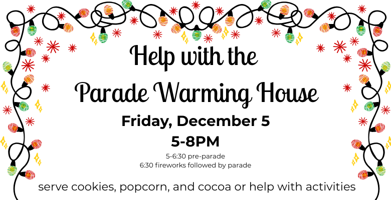 The Holiday Parade Warming House Hospitality