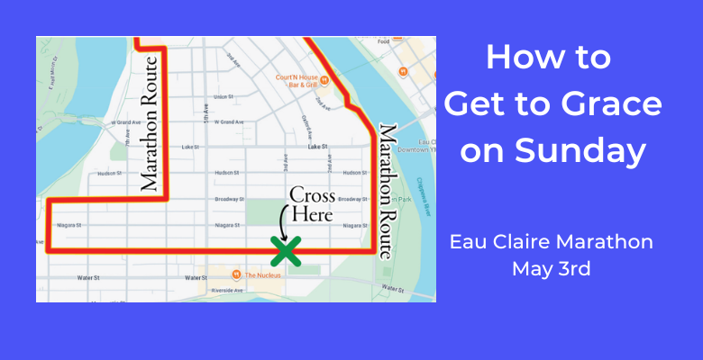 How to Get to Grace on Marathon Sunday, May 3