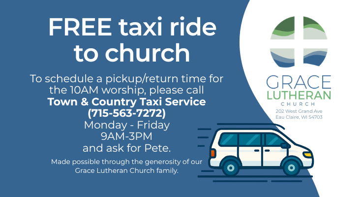 Free Taxi Service to Get to Church