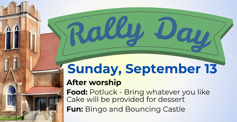 Rally Day Pot–Luck